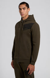 Men's green zip-up hoodie - Full Price | Bikkembergs