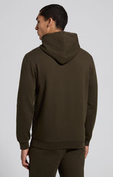 Men's green zip-up hoodie - Full Price | Bikkembergs