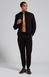 Men's black raglan sweatshirt - Full Price | Bikkembergs