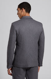 Men's grey flannel blazer - Full Price | Bikkembergs