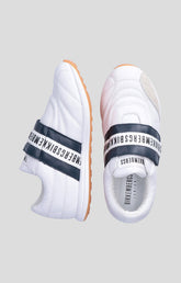 Kids' sneakers with velcro "Evans" - Full Price | Bikkembergs