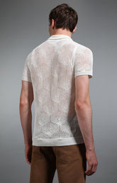 Polo uomo in maglia - WHITE | Bikkembergs