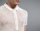 Polo uomo in maglia - WHITE | Bikkembergs
