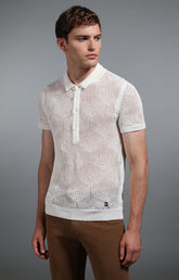 Polo uomo in maglia - WHITE | Bikkembergs