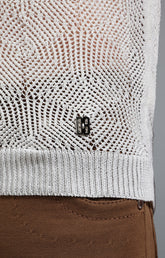 Polo uomo in maglia - WHITE | Bikkembergs