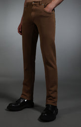 Men's knitted jeans - BROWN | Bikkembergs