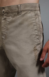 Men's workerwear chinos - BEIGE | Bikkembergs