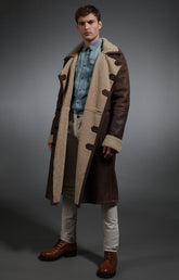 Men's full-length sheepskin coat - Full Price | Bikkembergs