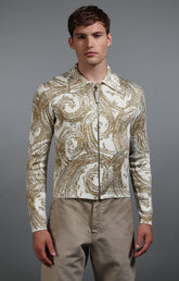 Men's printed knit cardigan - Full Price | Bikkembergs