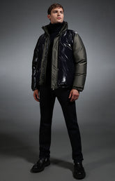 Men's shiny padded jacket - Full Price | Bikkembergs