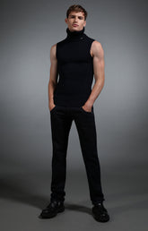 Men's sleeveless turtleneck - Full Price | Bikkembergs