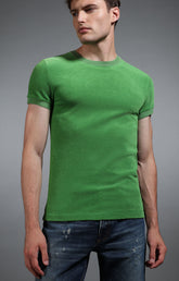 Men's green t-shirt in jersey - Full Price | Bikkembergs