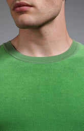 Men's green t-shirt in jersey - Full Price | Bikkembergs