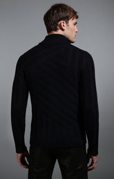 Men's navy cardigan - Full Price | Bikkembergs