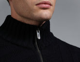 Men's navy cardigan - Full Price | Bikkembergs