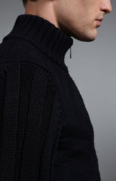 Men's navy cardigan - Full Price | Bikkembergs