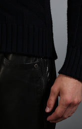 Men's navy cardigan - Full Price | Bikkembergs