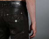 Men's black leather jeans - Full Price | Bikkembergs