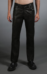 Men's black leather jeans - Full Price | Bikkembergs