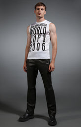 Men's black leather jeans - Full Price | Bikkembergs