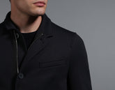 Men's navy coat - Full Price | Bikkembergs