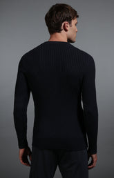 Men's navy sweater - Full Price | Bikkembergs