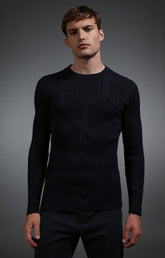 Men's navy sweater - Full Price | Bikkembergs