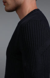 Men's navy sweater - Full Price | Bikkembergs