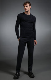 Men's navy blue jogging trousers - Full Price | Bikkembergs