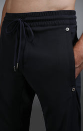 Men's navy blue jogging trousers - Full Price | Bikkembergs