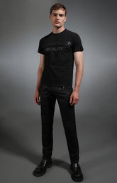 Men's black cotton t-shirt - Full Price | Bikkembergs