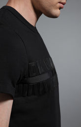 Men's black cotton t-shirt - Full Price | Bikkembergs