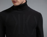 Men's dark grey turtleneck sweater - Full Price | Bikkembergs