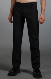 Men's trousers in navy blue fabric - Full Price | Bikkembergs