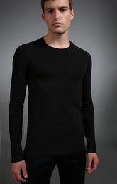 Men's black long sleeve t-shirt - Full Price | Bikkembergs
