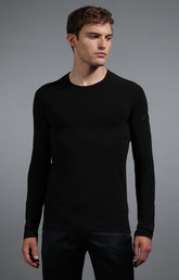 Men's black long sleeve t-shirt - Full Price | Bikkembergs