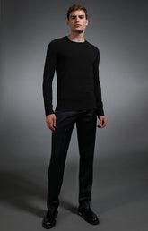 Men's black long sleeve t-shirt - Full Price | Bikkembergs
