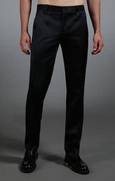 Men's navy satin trousers - Full Price | Bikkembergs