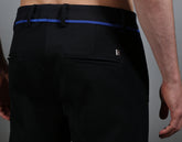 Men's navy trousers with blue accents - Full Price | Bikkembergs