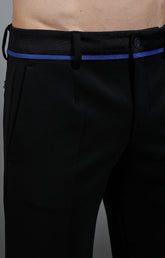 Men's navy trousers with blue accents - Full Price | Bikkembergs