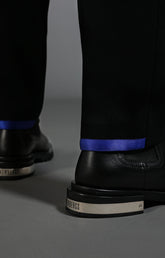 Men's navy trousers with blue accents - Full Price | Bikkembergs