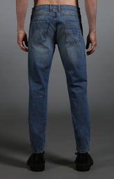 Men's washed denim jeans - Full Price | Bikkembergs