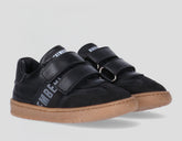 Low-top black sneaker for Boys with Velcro closure and a sporty, versatile design - Full Price | Bikkembergs