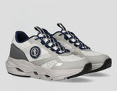 Low-top grey sneaker for Junior with front lacing and a sporty design - Full Price | Bikkembergs