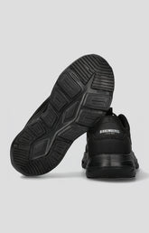 Low-top black sneaker for Junior with front lacing and a sporty design - Full Price | Bikkembergs