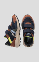 Low-top sneaker with front lacing and a sporty design - Full Price | Bikkembergs