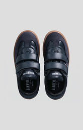 Low-top blue sneaker for Boys with practical Velcro closure, ideal for everyday wear - Full Price | Bikkembergs