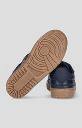 Low-top blue sneaker for Boys with practical Velcro closure, ideal for everyday wear - Full Price | Bikkembergs