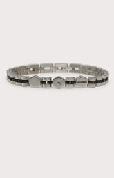 Men’s chain bracelet with diamond - Full Price | Bikkembergs