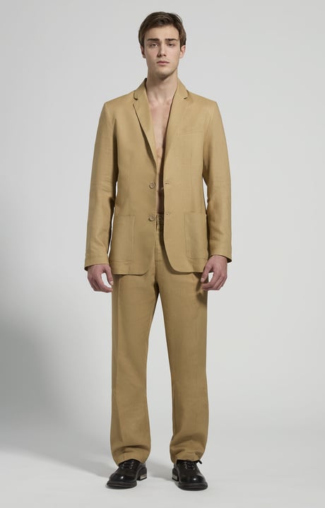 Men&rsquo;s linen-viscose suit, SILVER FERN, hi-res-1